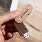 【名入れ】木製USB ピュールウッドRotate