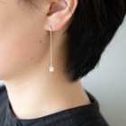 パールロングピアス