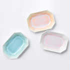 Arita Jewel Plate(3個セット) | カラー | スクエア(ピンク・オレンジ・グリーン)