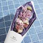 SYMPHONYプレミアム花束バスタオル | カラー | VIOLET HAND TOWEL バイオレット