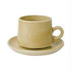REGULAR CUP&SAUCER | カラー | 黄地釉(YELLOW)