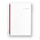 Log book | カラー | Log book【白】/レッド