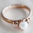 Baby Ring Pearl/パール | カラー | リング|ピンクゴールド
