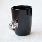 Cup Ring | カラー | ブラック×シルバー