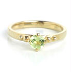 Baby Ring Peridot/ペリドット | カラー | リング|イエローゴールド