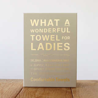 THE TOWEL for LADIES 箱入り