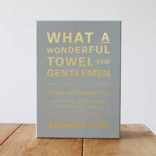 THE TOWEL for GENTLEMEN 箱入り
