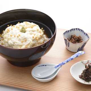 料亭のとろゆばご飯