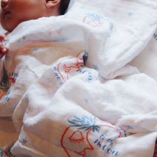 Swaddle Blanket/ムーン柄