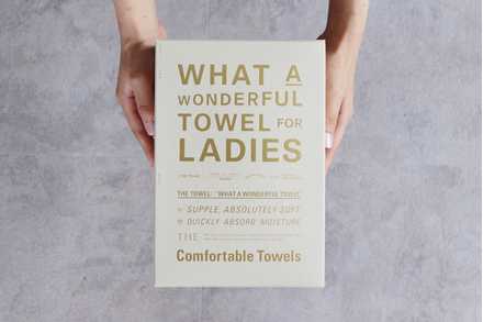 THE FACE TOWEL for LADIES 箱入り