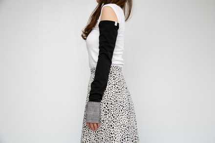 sunny cloth check cuff