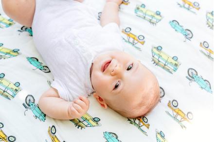 Swaddle Blanket/サーフモービル柄