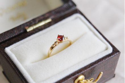 Baby Ring Garnet/ガーネット