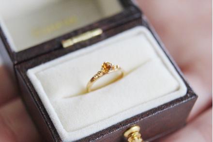 Baby Ring Citrine/シトリン