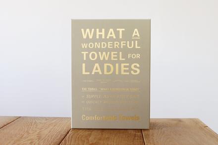 THE TOWEL for LADIES 箱入り