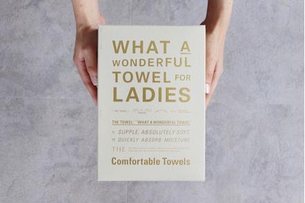 THE FACE TOWEL for LADIES 箱入り