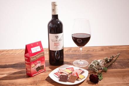 フランス赤ワイン&チョコレート ギフトセット