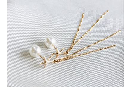 Starfish チェーンイヤリングorピアス