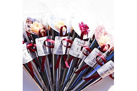 タオルハンカチ FLOWER(6本セット)