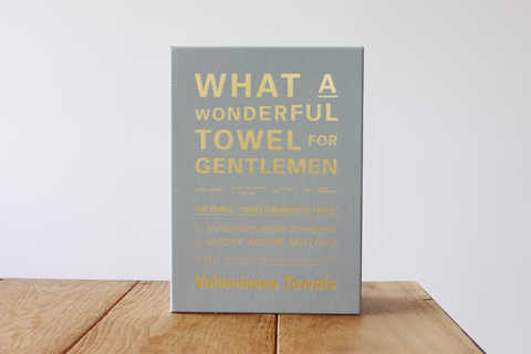 THE TOWEL for GENTLEMEN 箱入り
