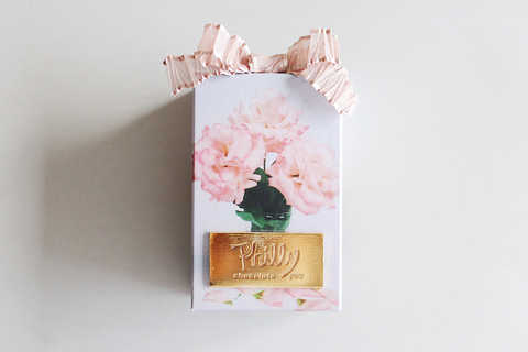 Pink flower BOX
