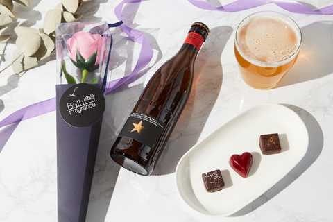 INEDITビール、チョコ、ソープフラワーセット