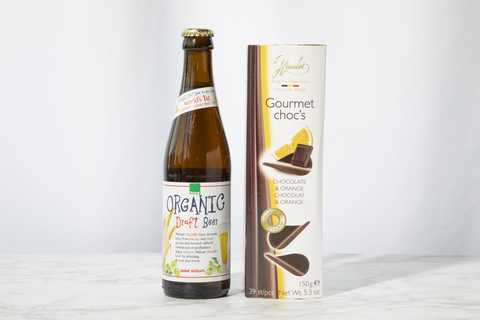 オーガニックドイツビールとグルメチョコチップ