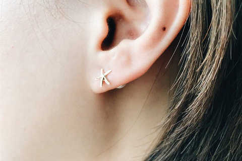 Starfish イヤリングorピアス