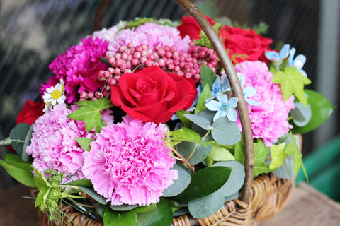 母の日限定 花言葉アレンジメント L