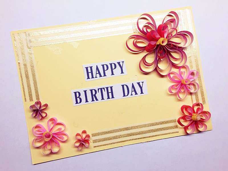 誕生日カードを手作りしよう メッセージを添える素敵なアイデア おすすめ素材特集 Anny アニー